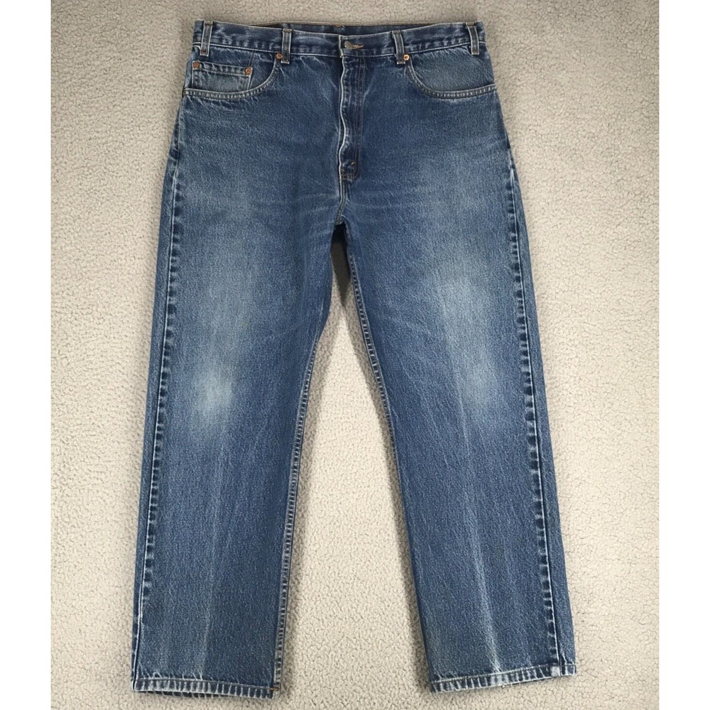 Levis 505 Jeans Men Size W36 L28 Regular Fit Straight Leg